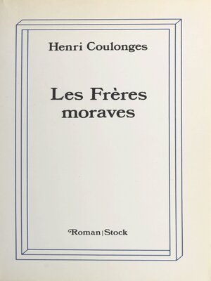cover image of Les frères moraves